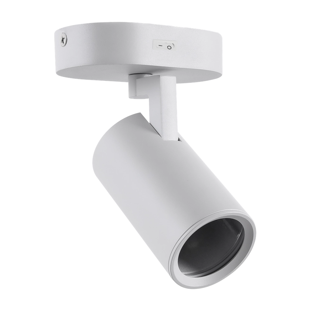 White GU10 ceiling spotlight