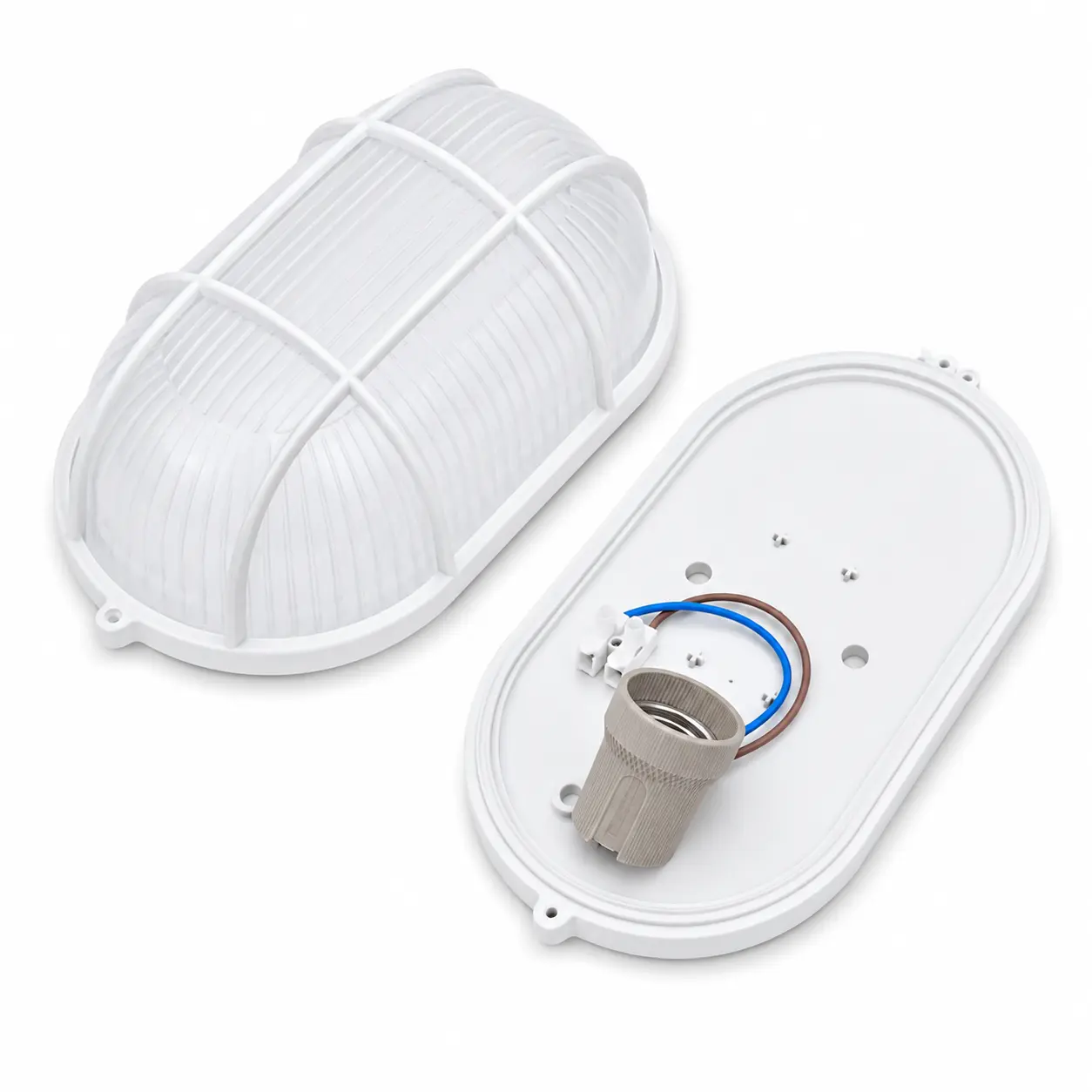 e27 bulkhead light quick terminal