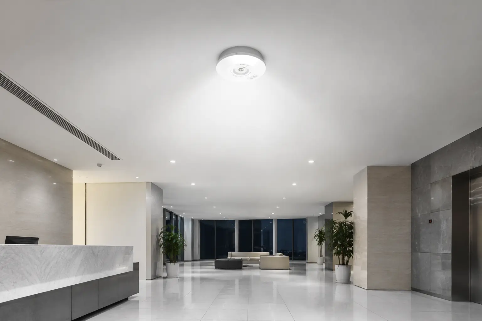IP65 Emergency Light open-area lighting
