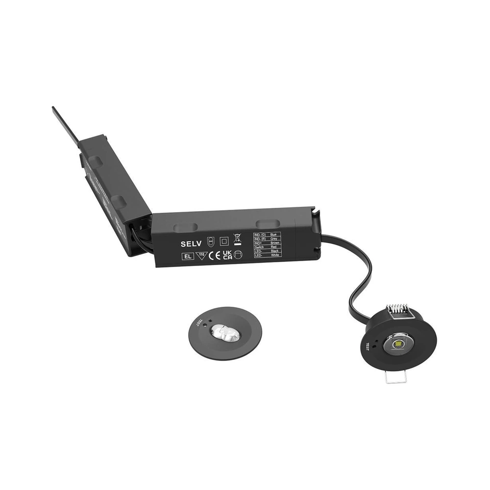 Foldable emergency converter and LiFePO4 battery pack