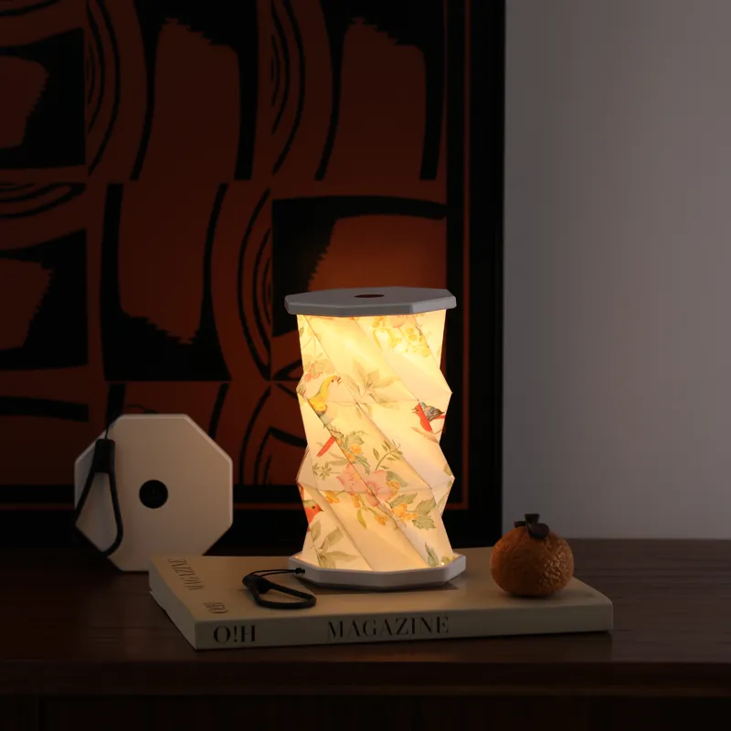 warm-light-rotating-lamp-bedroom-application